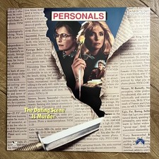 Personals 1990 Laserdisc Thriller TV Movie Robin Thomas -Tested