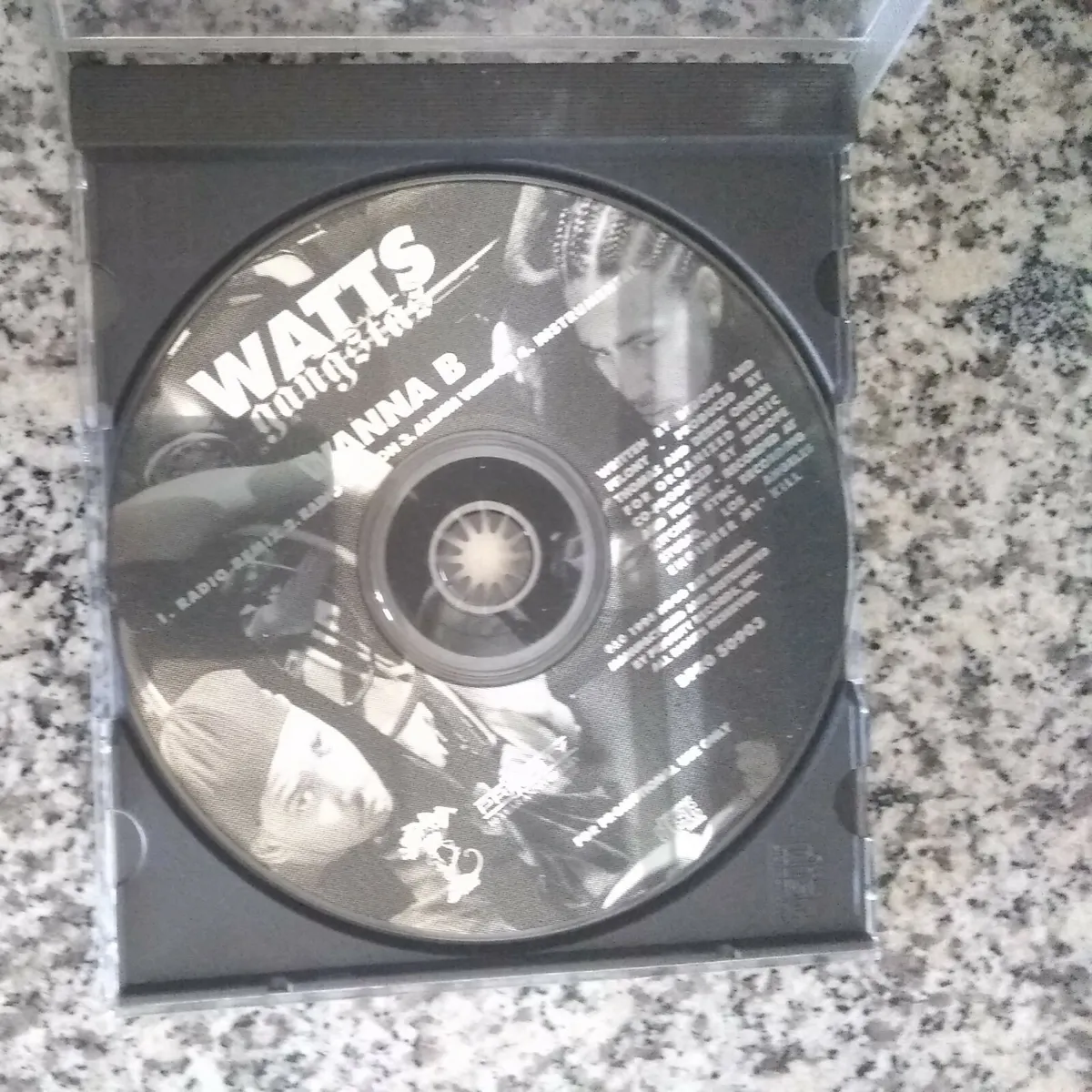 The Real Watts Gangstas CD 1995 Wanna B SINGLE PROMO ONLY RARE REMIX  PRIORITY
