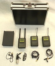 Fotowelt Audio 2 Wm200tx Transmitter, 1 Wm200rx W/2 Lavalier Mics In Case