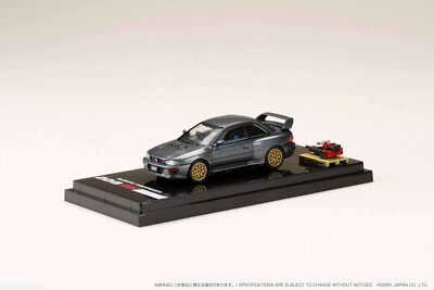 ホビージャパン スバル インプレッサ 22B STiバージョン GC8改 グレー 1/64 Hobby Japan SUBARU IMPREZA 22B STi Version (GC8改) Gray