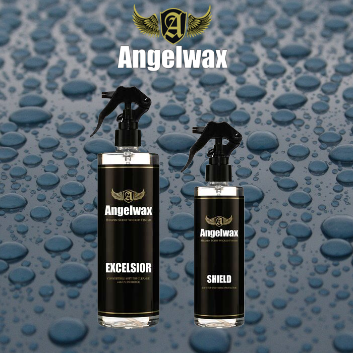 AngelWax Excelsior & Shield Soft Top Convertible Cleaning Kit 500ml & 250ml eBay