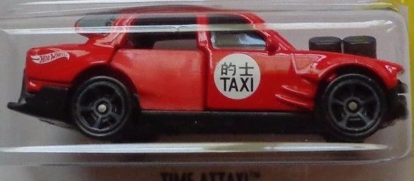 Hot Wheels HW City Works 2016 7/10 Time Attaxi 172/250 (rojo) (int. Tarjeta) Foto 2 de 2