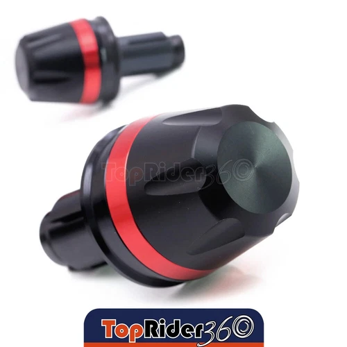 RED Handlebar Bar Ends MOIRE For Honda CBR 1000RR  FIREBLADE 08-14 13 12 11 10
