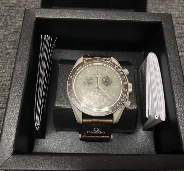 Swatch x Omega Bioceramic MoonSwatch Mission To The Pluto SO33M101 Authentic