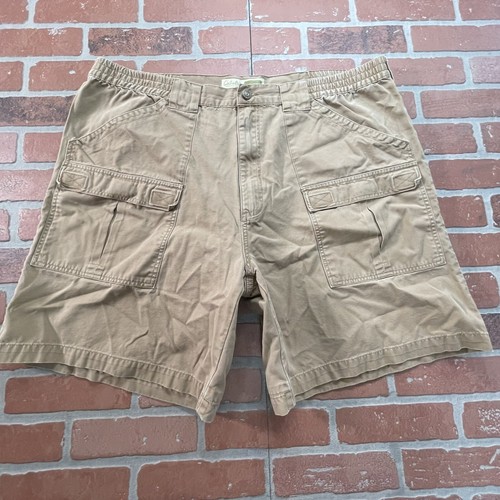 CABRLAS OUTDOORS MENS CARGO HIKING SHORTS SZ 42x8 TAN