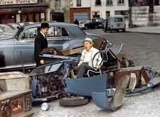 PHOTO LE CORNIAUD ? BOURVIL ET LOUIS DE FUNES V002 4