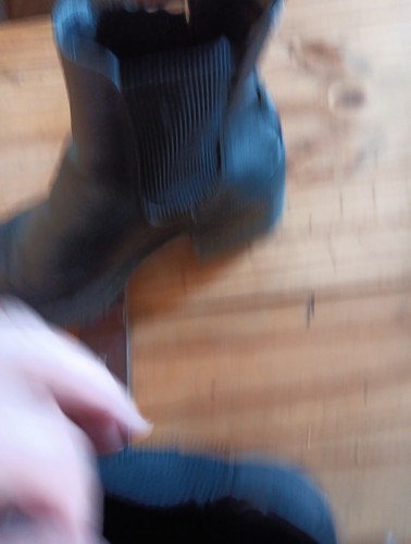 Women's Faux Leather Ankle Boots Boots 8M - Picture 7 of 8