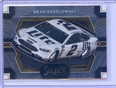 2017 Panini Select NASCAR Pit Pass Base SP NO. 120 Brad Keselowski