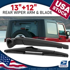 Rear Wiper Blade Arm Set For Jeep Wrangler (2007-2017) JK Wrangler # 68002490AB