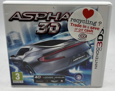 Asphalt 3D (Nintendo 3DS, 2011) European Version 3307219934681 UK