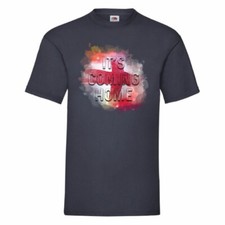 England It's Coming Home T Shirt Mens Small-2XL