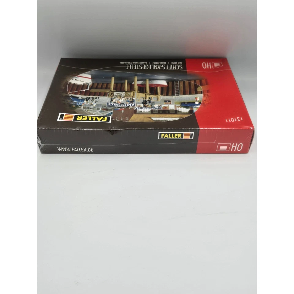 Kit modelo de berço de navio escala HO Faller 131011 novo na caixa diorama de construção cênica - Imagem 3 de 4
