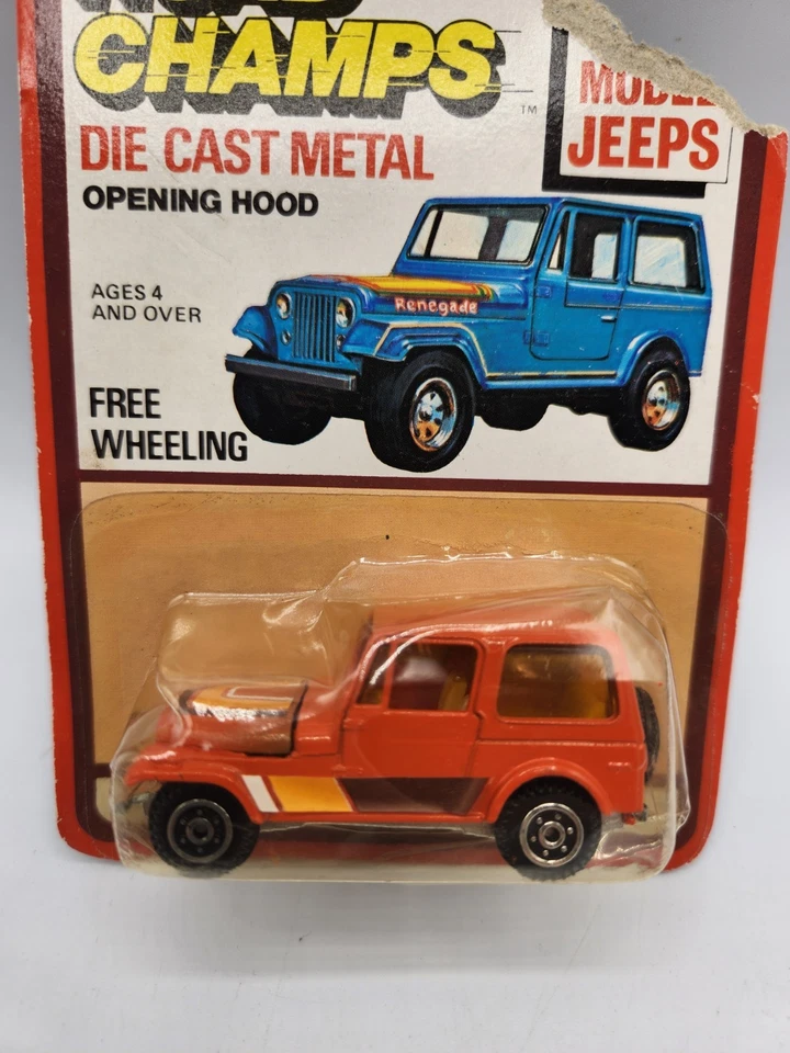 NOS Yatming Road Champs No. 1603 Jeep CJ-7 Diecast NEW K-Mart Free Shipping  - Image 2 of 4