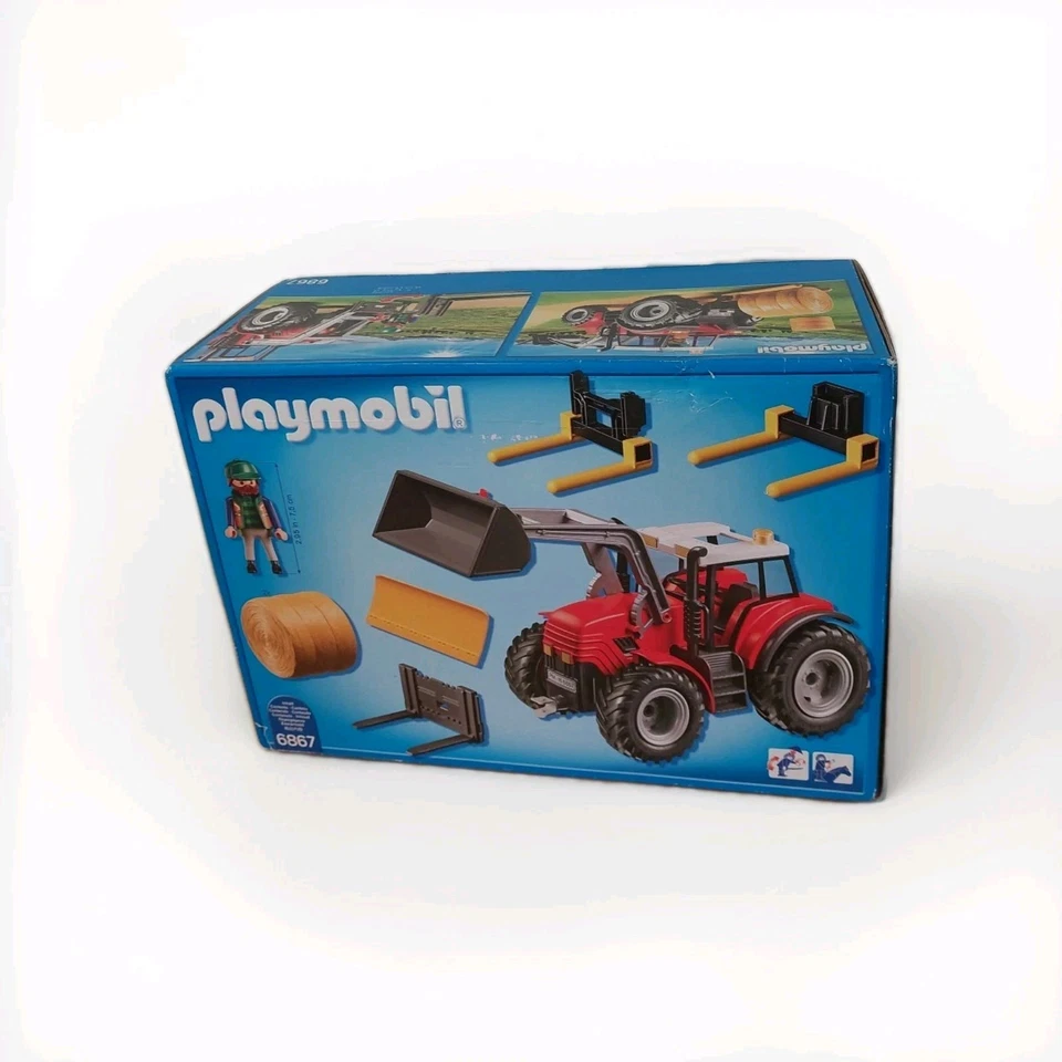 Playmobil Country 6867: Grand Tracteur Agricole/ Boîte Neuve Et Fermée - Photo 2/4