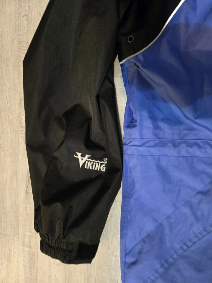 Chaqueta impermeable Viking Torrent II DE COLECCIÓN, azul/negro, talla L Foto 3 de 4