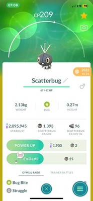 Pokémon Go - Shiny Scatterbug Forma High Plains - Registrato Al Commercio O PtC (20k) - Foto 2