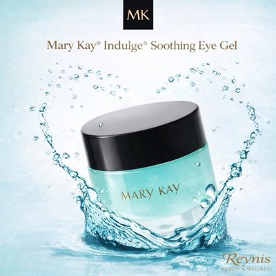  Mary Kay Indulge Soothing Eye Gel Cucumber Grape Aloe Vera Hydration 0.5 oz  