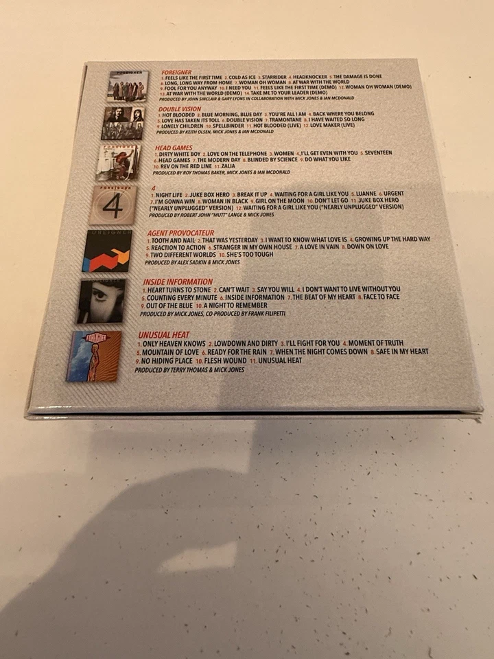 Foreigner - The Complete Atlantic Studio Albums 7 Cd Boxset 2014 Rare OOP - Image 2 of 3