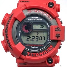 G-SHOCK DW-8200F-4 Frogman Uhr gebraucht mit Box und Etikett