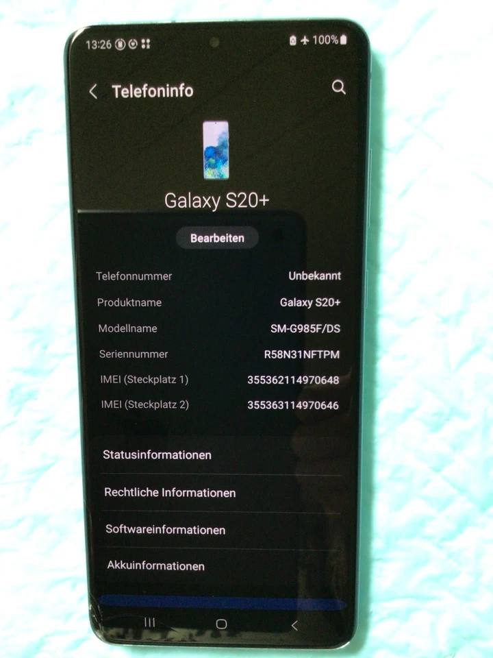 Samsung Galaxy S20+ · 128GB, Foto 2 von 5