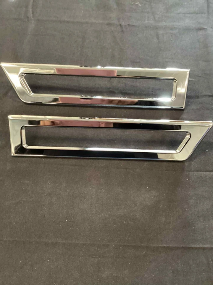 Biseles de luz de señalización trasera cromados Chevy Impala Caprice 1971-1973 Foto 2 de 2