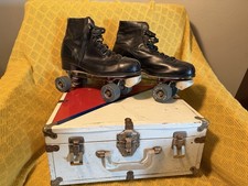 Vintage Sure-grip Stylist Roller Skates Sz 8 W Case Vintage Sure-grip Stylist Roller Skates Sz 8 W Case
