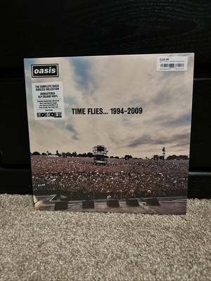 OASIS Time Flies 1994-2009 Remastered 4LP BOX SET Color OASIS Time Flies 1994-2009 Remastered 4LP BOX SET Color