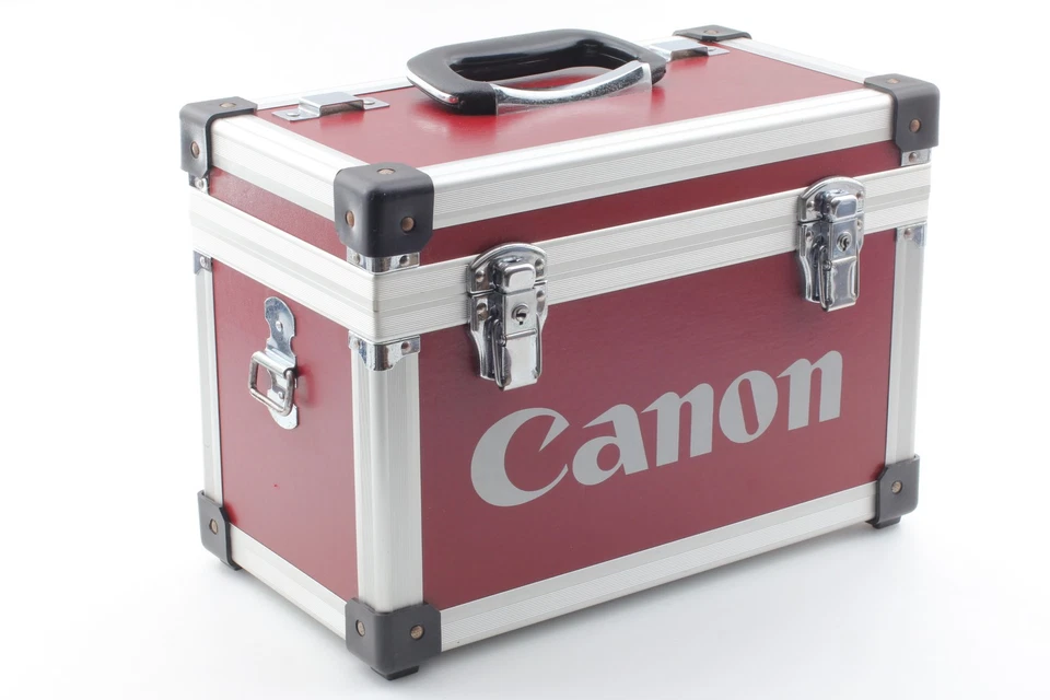 [почти как новый] Canon оригинальный алюминиевый камеры багажник жесткий чехол сумка красный из Японии - Изображение 4 из 4