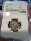 1929-S NGC MS-63 Buffalo Nickel Toned