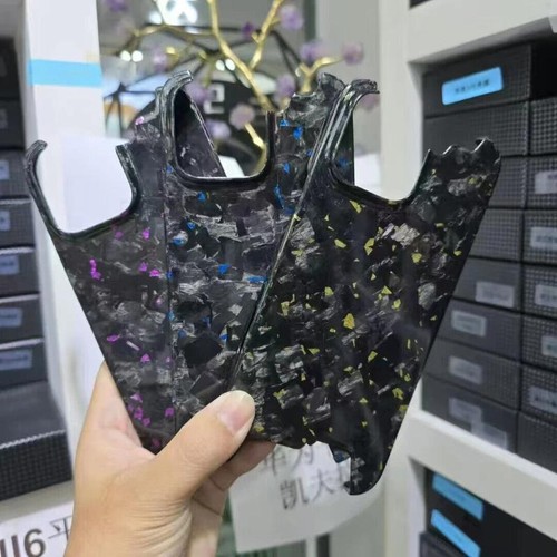 For iPhone 16 Pro Max Ultra Forged Carbon Fiber Case Thin Bright Irregular Cover - Picture 12 of 28