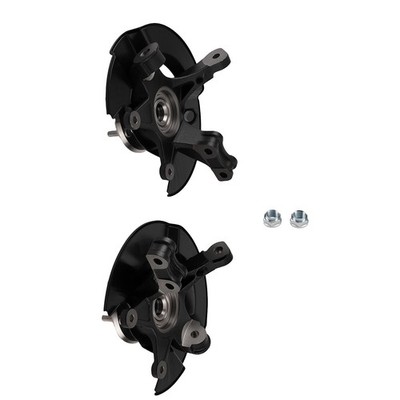 2x Steering Knuckles for Wheel Hubs Bearing Honda Pilot 2005-2008 698492 Steel