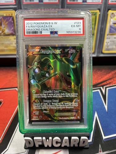 Rayquaza-EX graded PSA 6 for sale on eBay