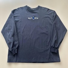 Ben Davis Long Sleeve T-Shirt Charcoal Gray Size M Japan