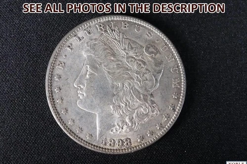 NobleSpirit Choice BU 1898 Morgan Silver Dollar Nice Sheen