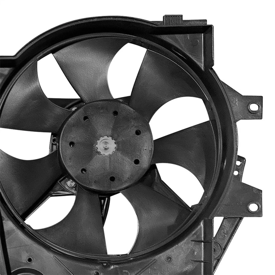 Radiator Condenser Cooling Fan Assembly For 1996-1999 2000 Dodge Grand Caravan - Изображение 4 из 4