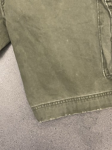 Abercrombie & Fitch Cargo Shorts Men's 33 (Actually 35" Waist) Green Military - Picture 14 of 15