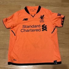 Liverpool Jersey Boys Small Soccer New Balance Firmino 9 Premier League Stained