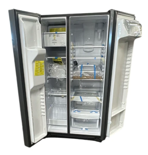 GE 25.3 Cu Ft. Side-By-Side Refrigerator Fingerprint Resistant Slate Medium Gray - Image 4 of 4