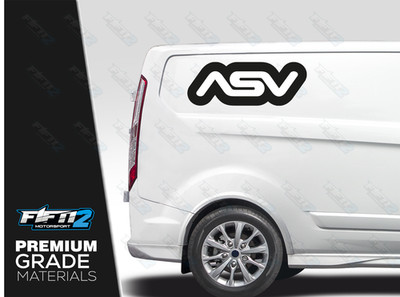 ASV Circuit großer Van Vinyl Grafik Aufkleber Sticker Wrap Motocross MX Straße