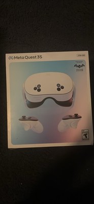 Meta Quest 3S 256GB All-in-One VR Headset W/Batman Arkham (As-Is- NO RETURNS)