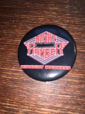 Night Ranger Midnight Madness Rock Music 1.5 Inch Pinback Button