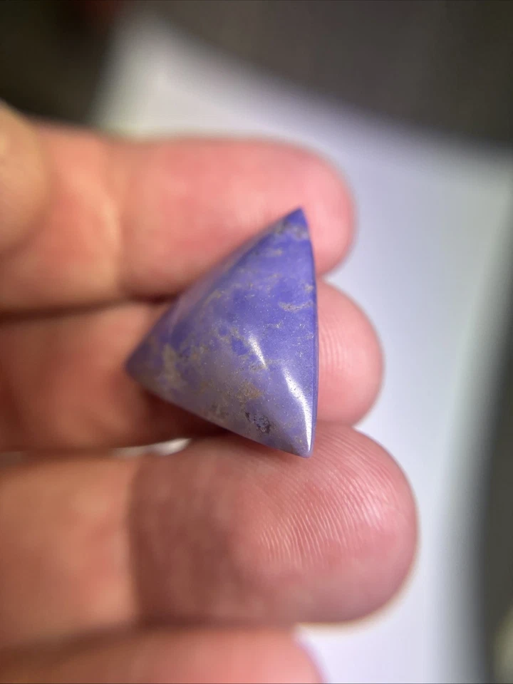 Purple Turkish Jade Cabochon Lavender Jadeite Lapidary Mineral Cab Gemstone 5.7 - Image 4 of 4