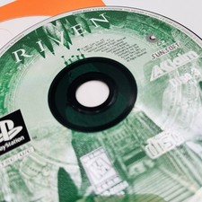 Riven: The Sequel To Myst (Sony PlayStation, PS1) Replacement Disc 3 Only Tested