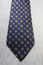LAURA BIAGIOTTI 100% SETA SILK TIE CRAVATTA NECKTIE MADE ITALY VINTAGE CLASSIC