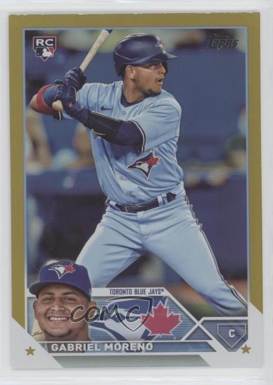 2023 Topps Series 1 Gold Foil Gabriel Moreno #169 0ii1