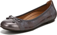 Vionic Women's Minna Pewter Flats NW/OB 7N