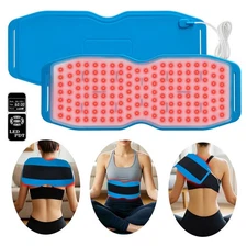 660nm 850nm 940nm Red Light Therapy Belt Muscle Joint Pain Relaxation Slimming