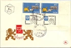 Israel FDC 10.13.1954 TABIM / Mail Coach (Diligenze) - Tel Aviv Yafo - J34185