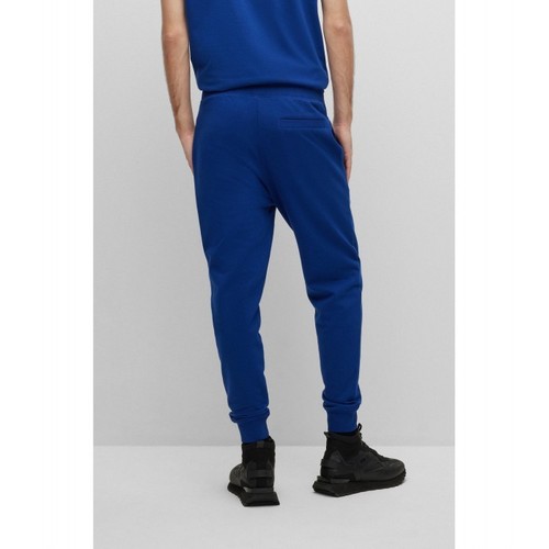 HUGO Mens Joggers Blue Tracksuit Bottoms With Logo - Dexray Size L - Picture 3 of 6