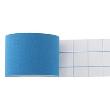 Blue 5cm*5m Cotton Strain Injury Muscle Taping Strapping Bandage Elastic RH 1.19 per metre